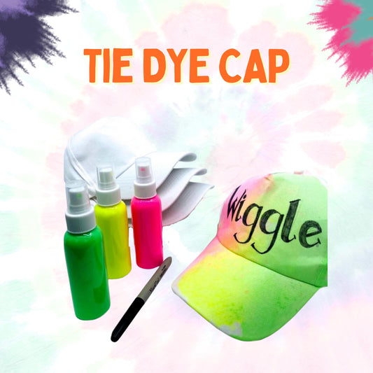 Tie Dye Cap (3 Caps)