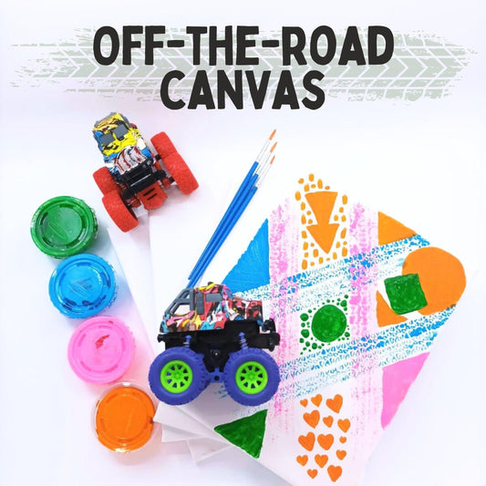 Off-the-Road Canvas Painting (4 Canvases)